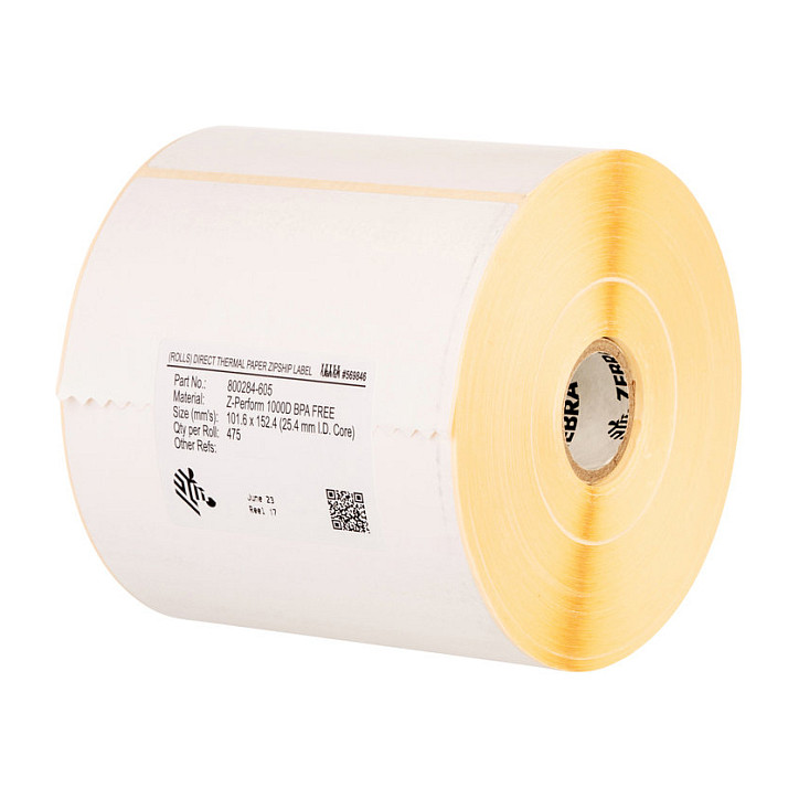 Termo transfer naljepnice ZEBRA Z-Perform 1000T, 76.2x101.6mm, 12 rola-0