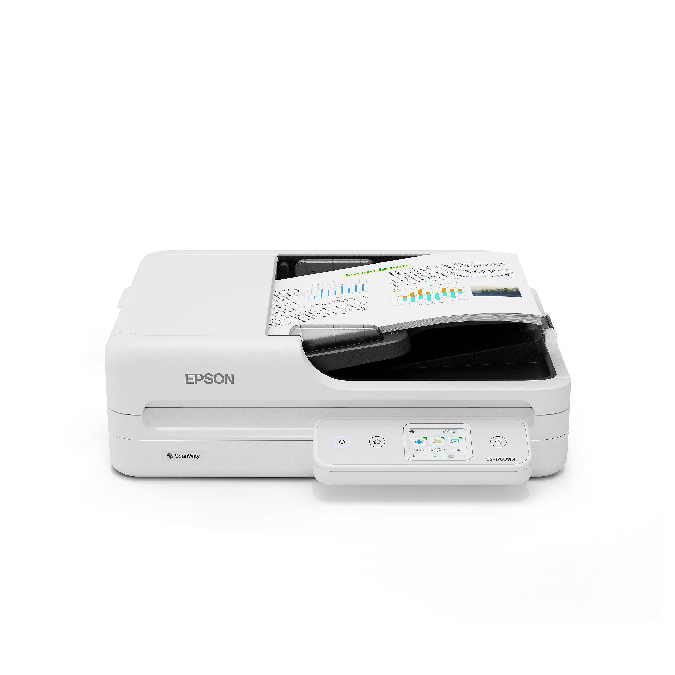 Skener EPSON WorkForce DS-1760WN (A4, ADF, Duplex, Wi-Fi, USB 3.0)-2