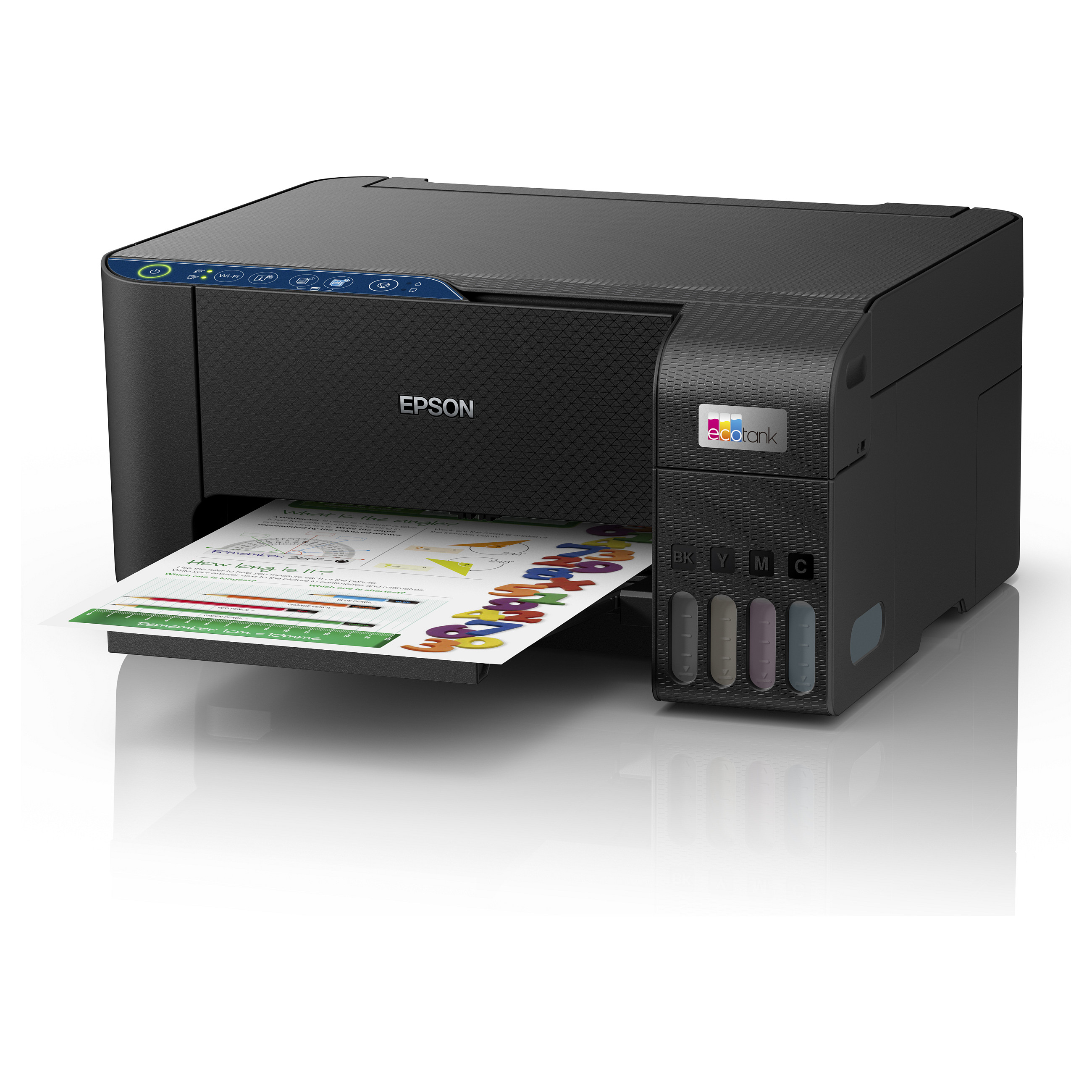 Multifunkcijski pisač EPSON EcoTank ET-2861, 3-u-1, Wi-Fi, CISS, crni-3