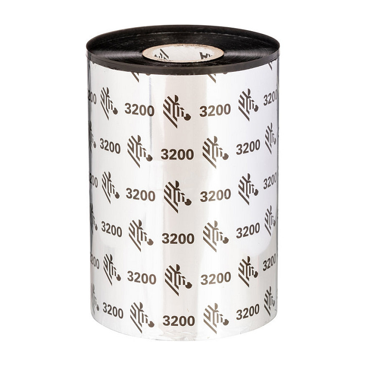 Termalna traka ZEBRA 3200 Premium Wax/Resin 64mm x 74m (03200GS06407)-0