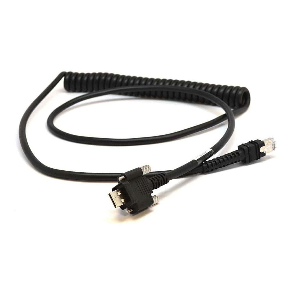 USB Kabel ZEBRA CBA-UF2-C12ZAR, 3.6m, oklopljeni, spiralni-0