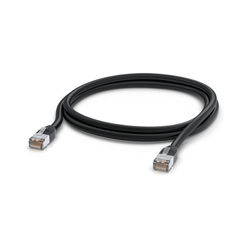 Mrežni kabel UBIQUITI UniFi Patch Cable Outdoor, Cat6, 2m, Crni-1