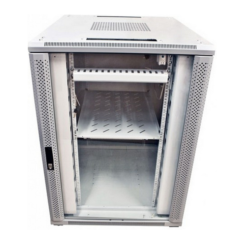 Mrežni ormar ALLNET SNB-Serija 19" 32U, 800x900mm, Staklena vrata, Sivi