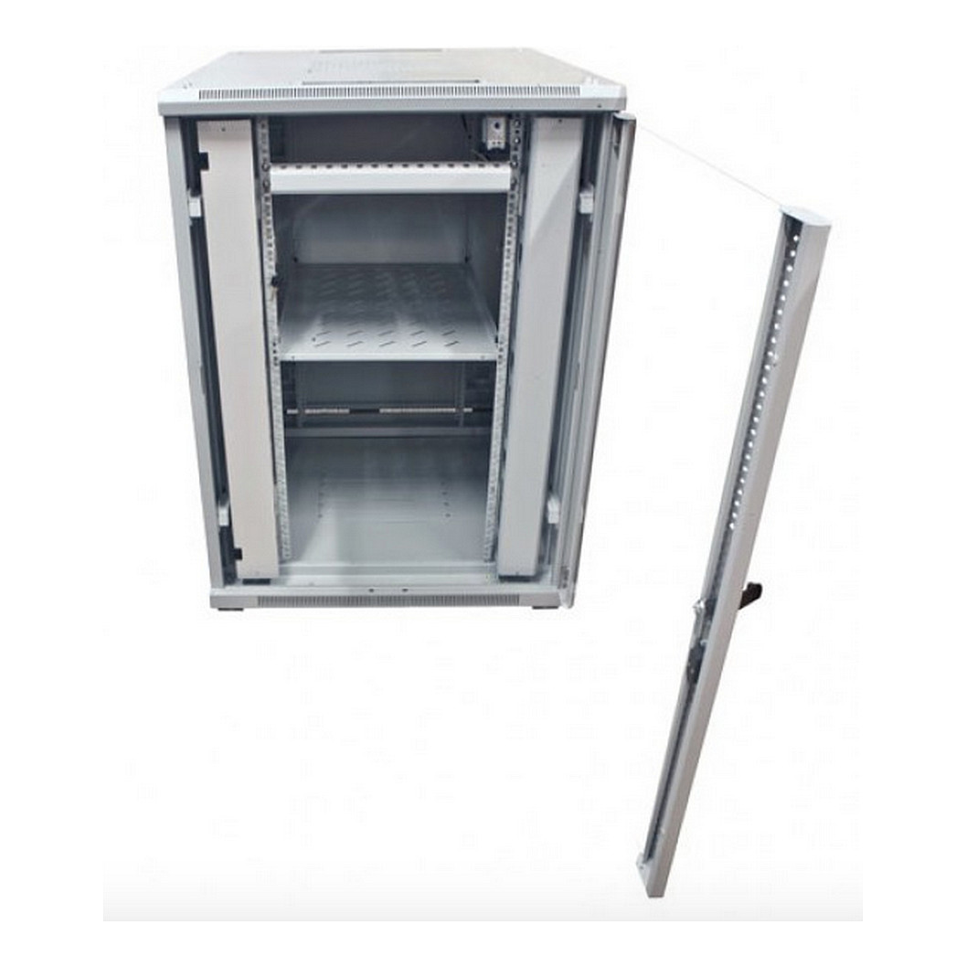 Mrežni ormar ALLNET SNB-Serija 19" 32U, 800x900mm, Staklena vrata, Sivi-4