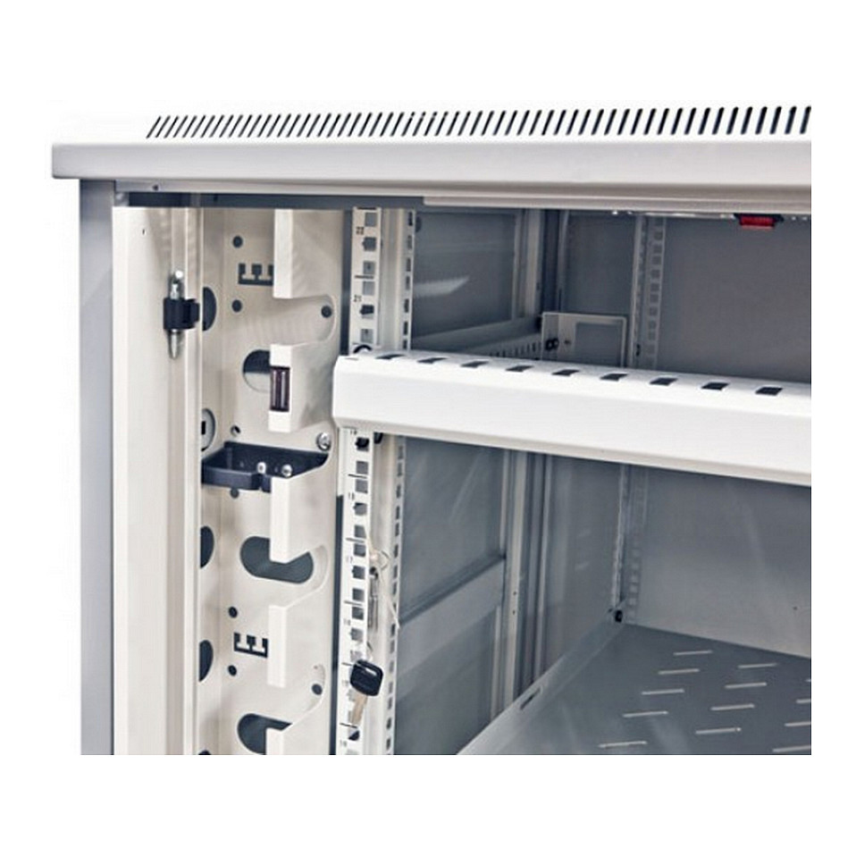 Mrežni ormar ALLNET SNB-Serija 19" 32U, 800x900mm, Staklena vrata, Sivi-5