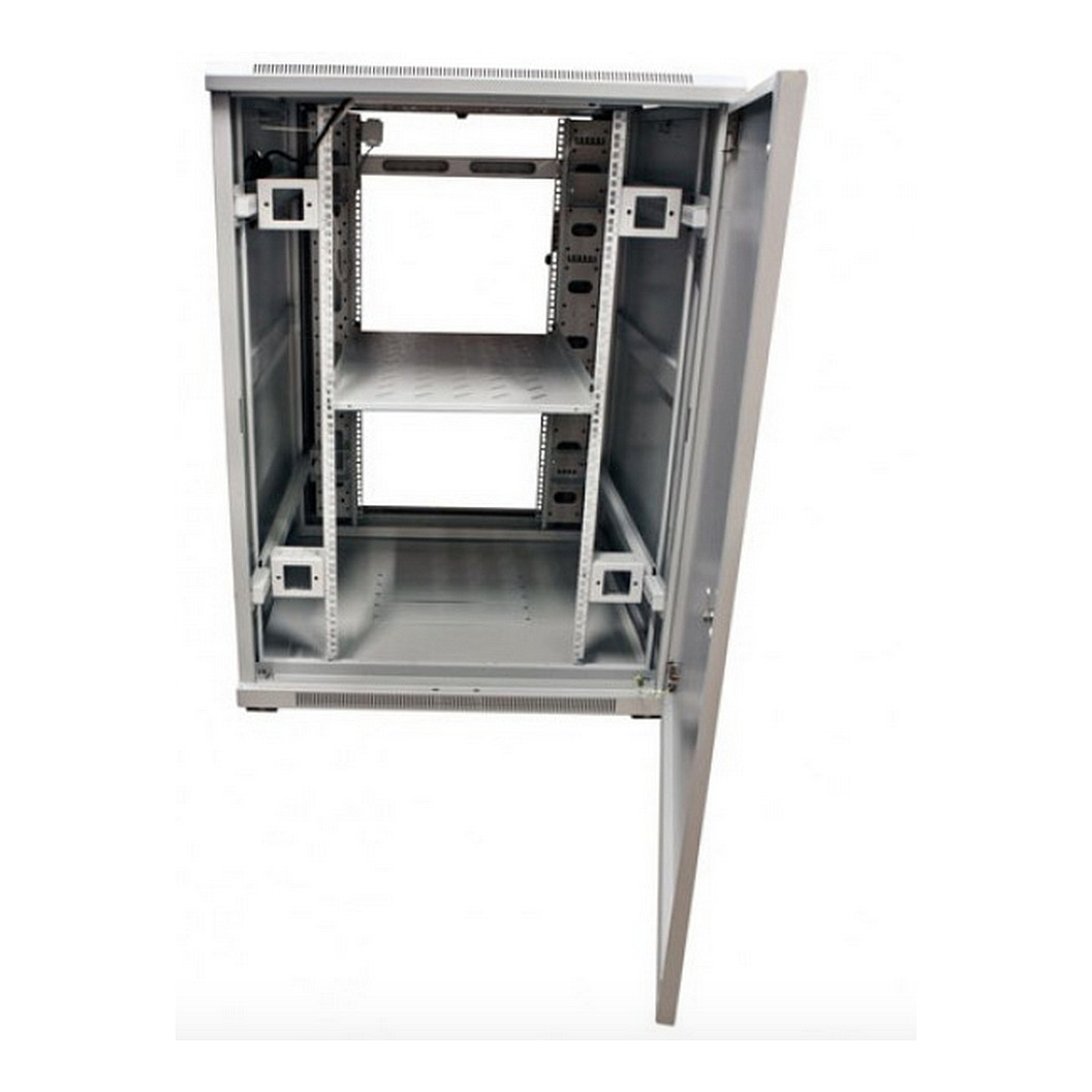 Mrežni ormar ALLNET SNB-Serija 19" 32U, 800x900mm, Staklena vrata, Sivi-7