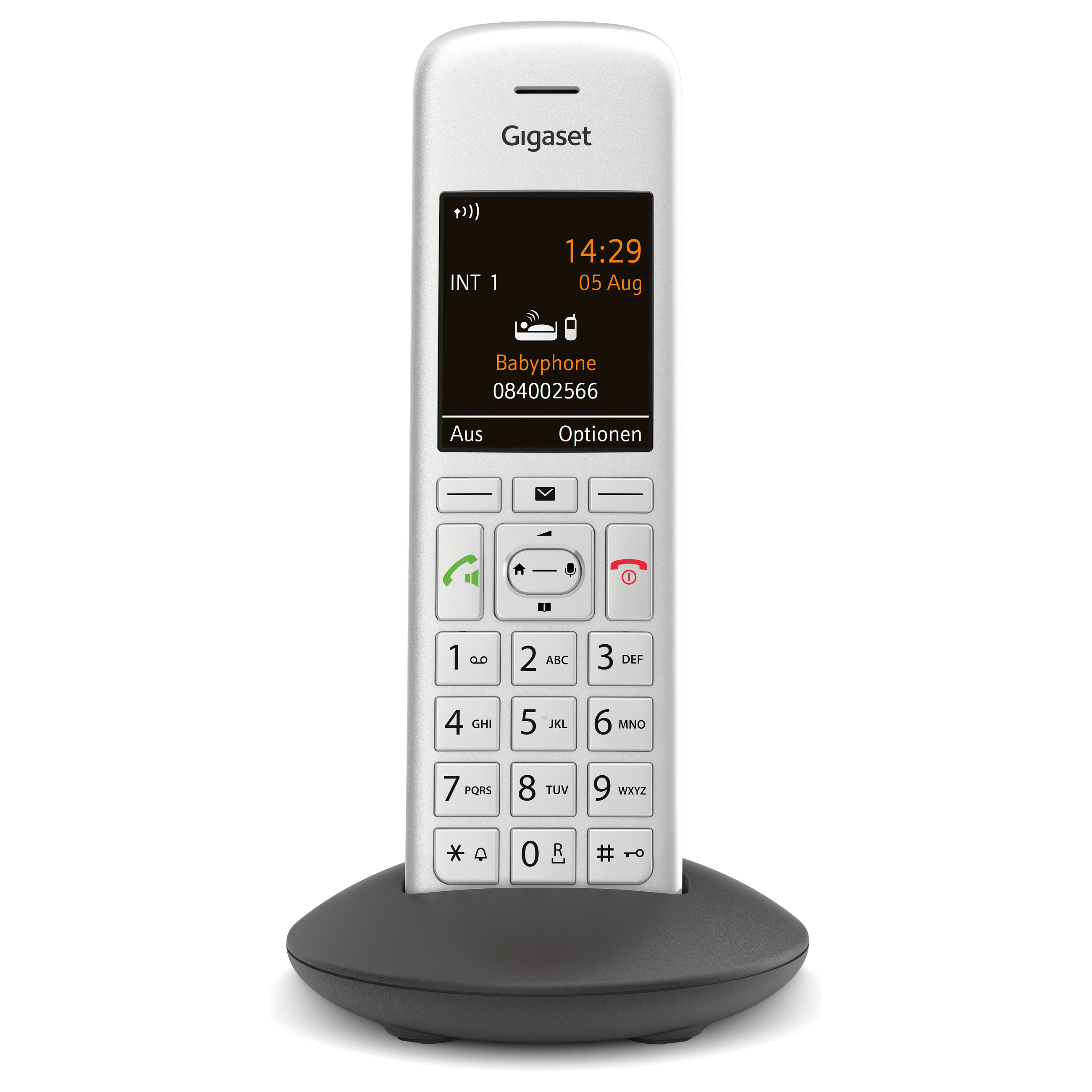 Bežični telefon GIGASET CE575HX, srebrno-crni-0