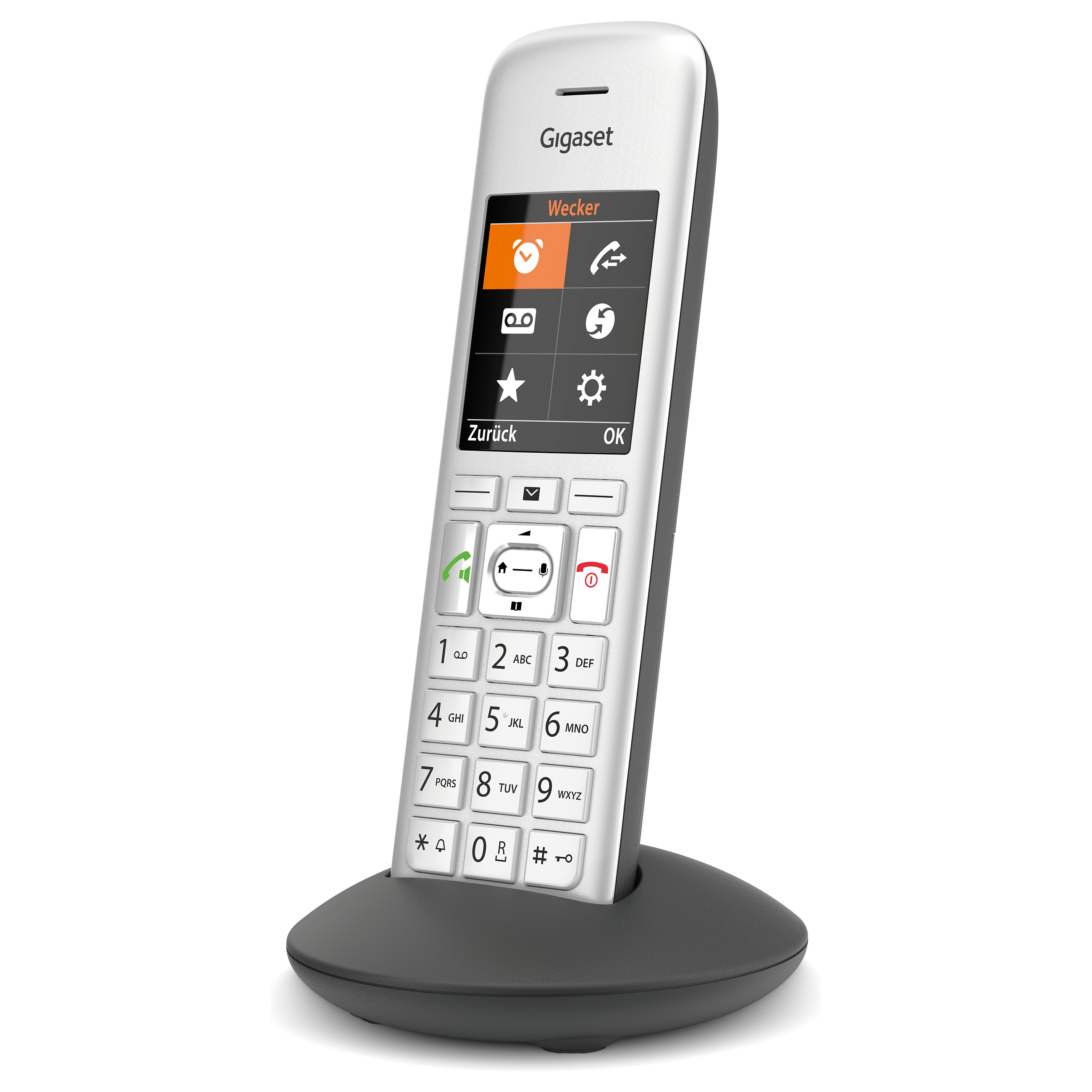 Bežični telefon GIGASET CE575HX, srebrno-crni-1