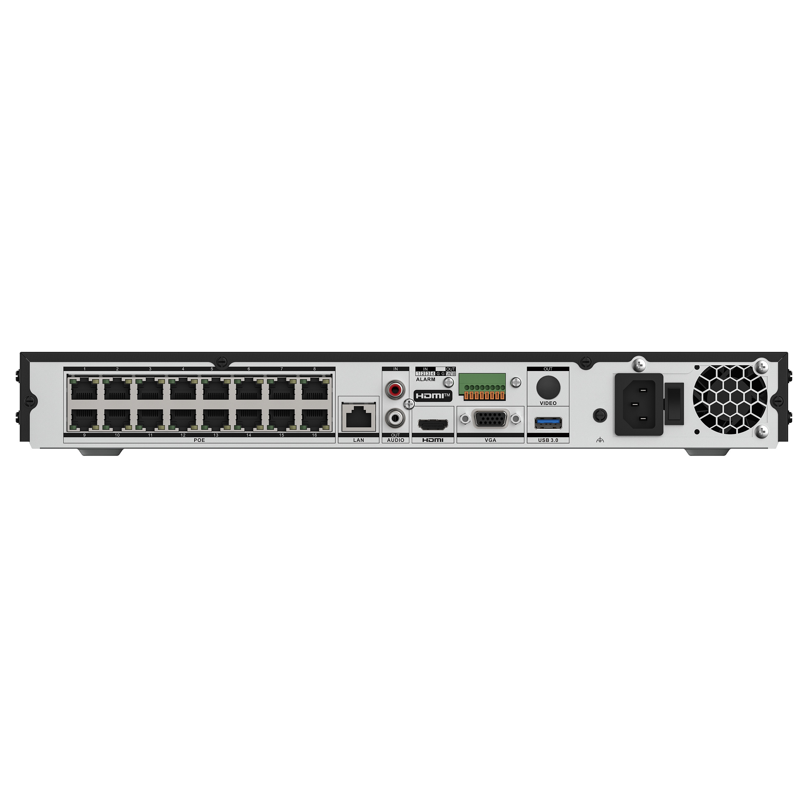 Mrežni snimač HIKVISION DS-7616NXI-I2/16P, 16 kanala, 16xPoE, AcuSense, 4K-4