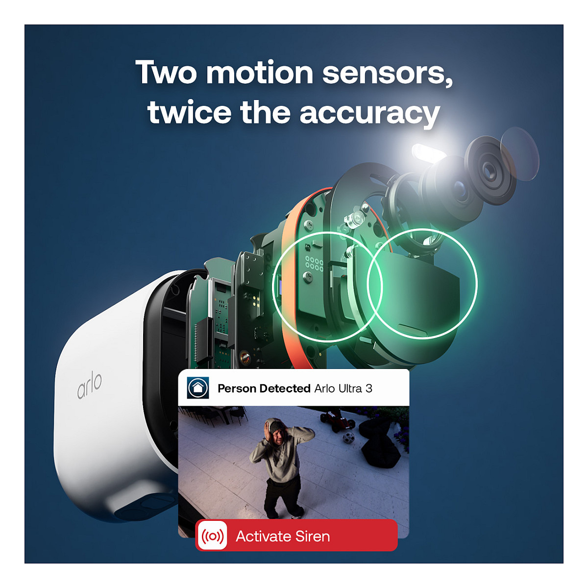 Set nadzornih kamera ARLO Ultra 3 (4K UHD, 3 kamere, 3 solarna panela)-3