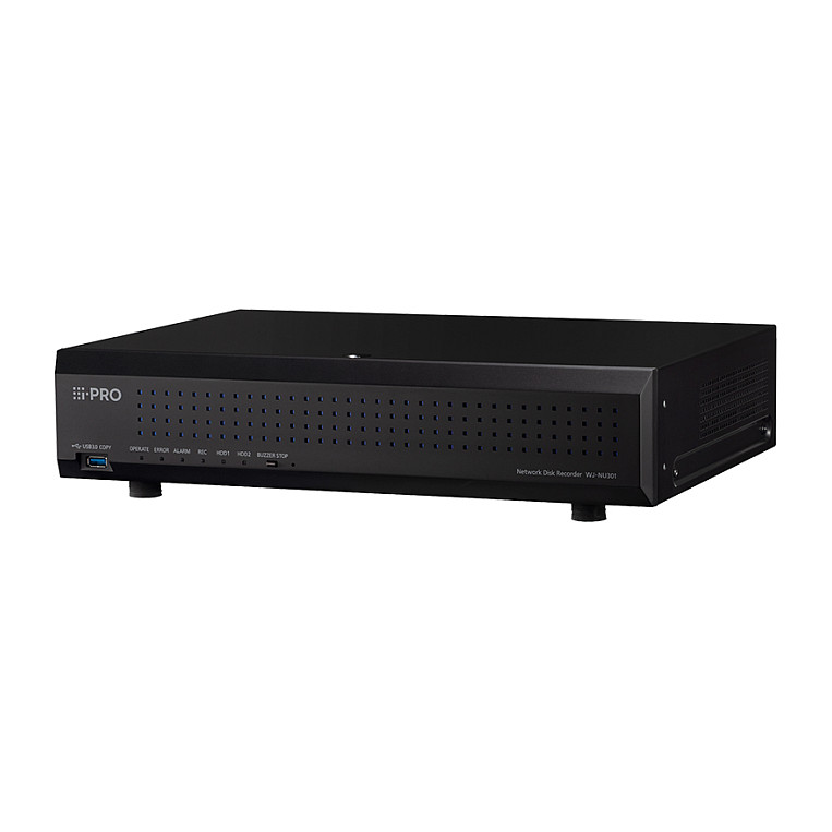 Mrežni video snimač i-PRO WJ-NU301KG, 16 kanala, 16x PoE+, 2x HDD utor-0