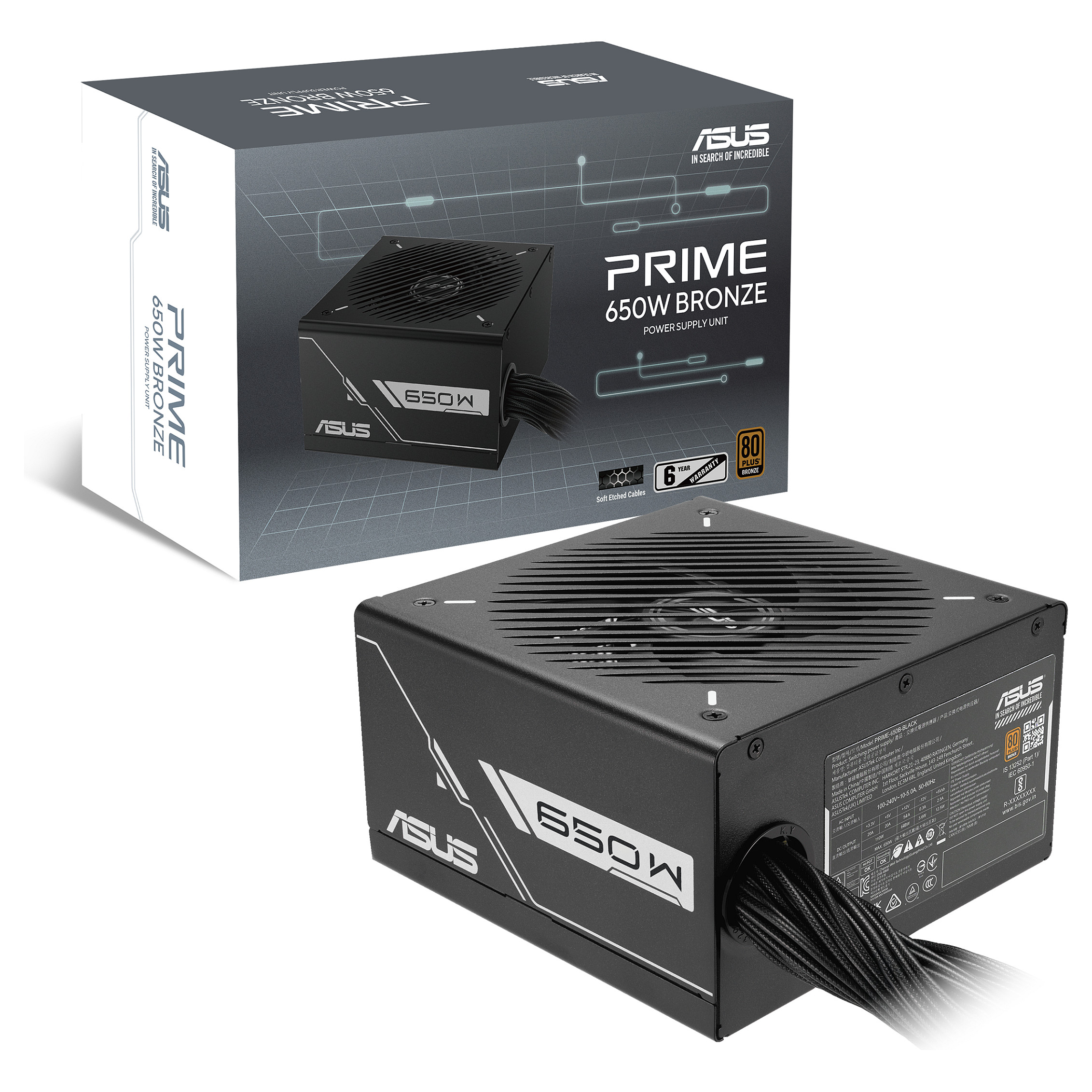 Napajanje ASUS PRIME 650W, 80+ Bronze-3