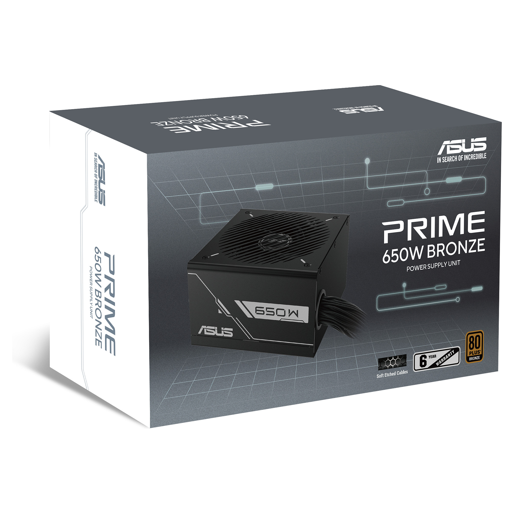 Napajanje ASUS PRIME 650W, 80+ Bronze-4