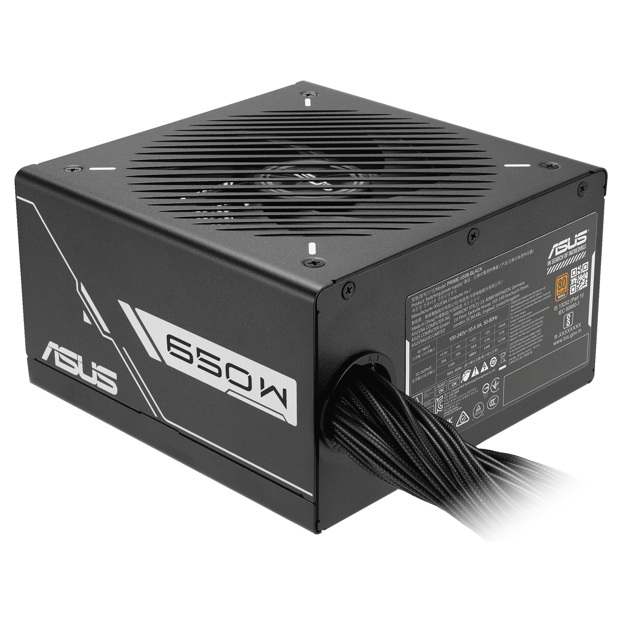 Napajanje ASUS PRIME 650W, 80+ Bronze-9