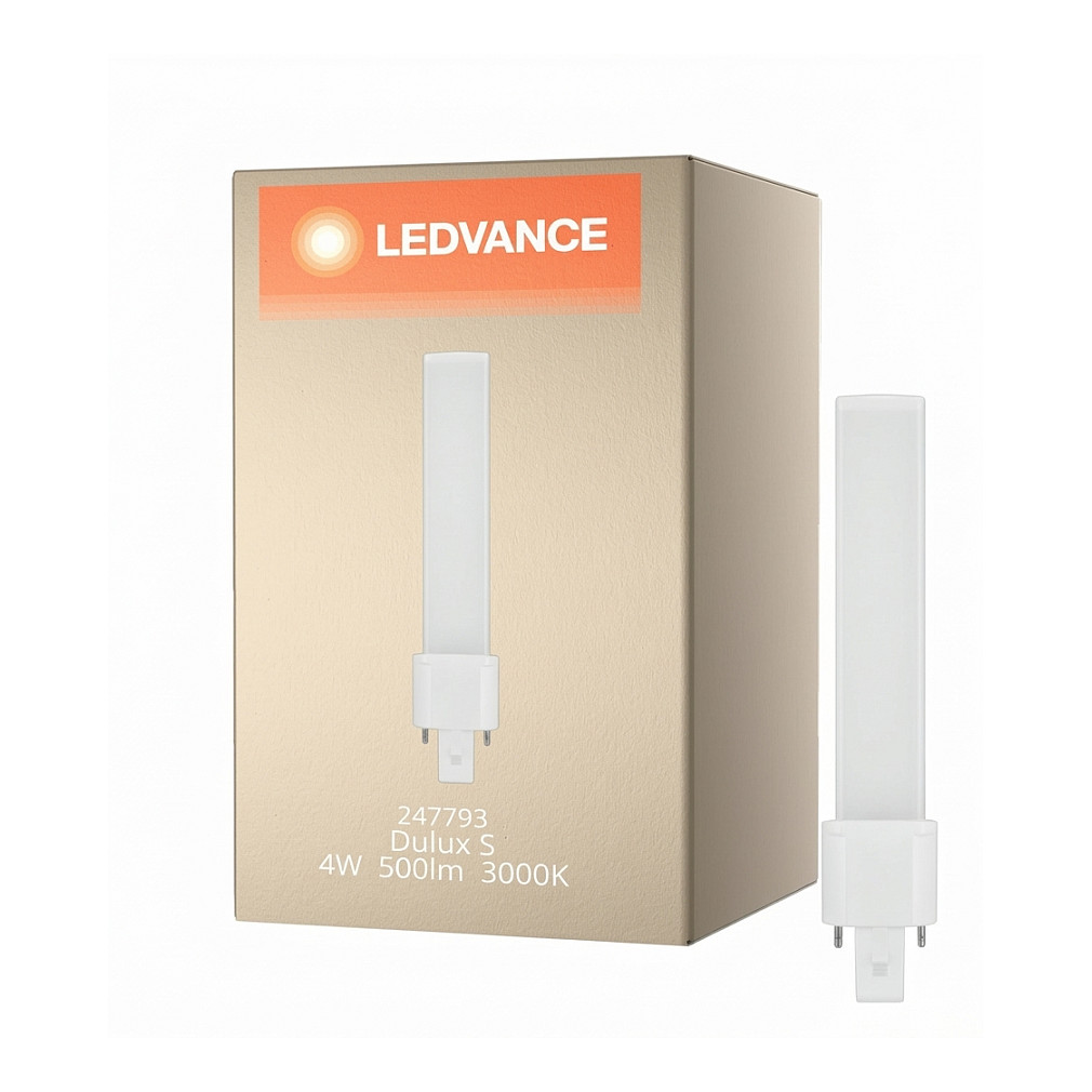 LED žarulja OSRAM DULUX S 9 EM 4W (9W), 500lm, 3000K, G23-0