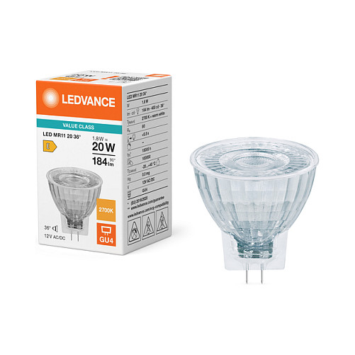 LED Žarulja OSRAM LED STAR MR11 1.8W (20W) GU4 2700K 36° dimabilna-4