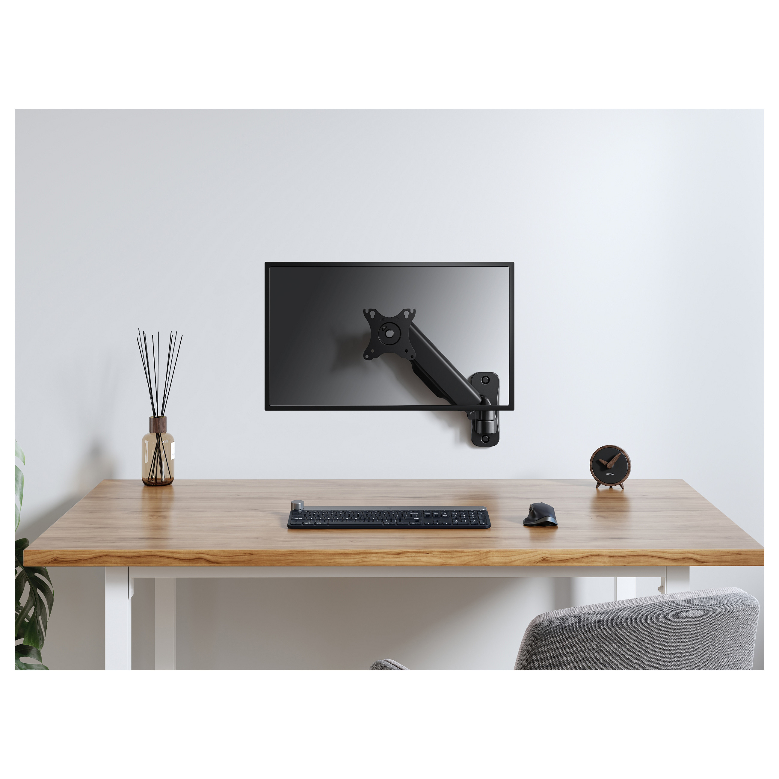 Zidni nosač za monitor EQUIP 650136, 17"-32", do 9kg, VESA 100x100-10