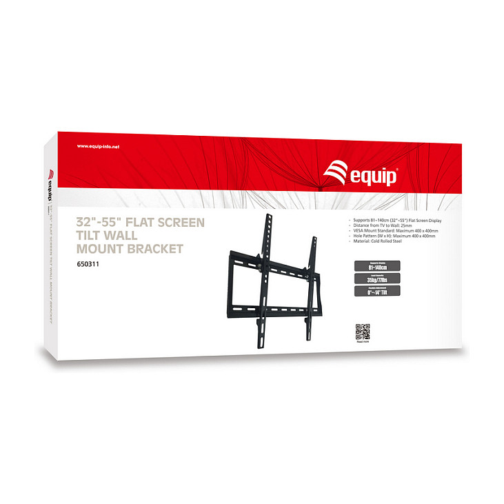 Zidni nosač za TV EQUIP 650111 32"-55" do 35kg-4