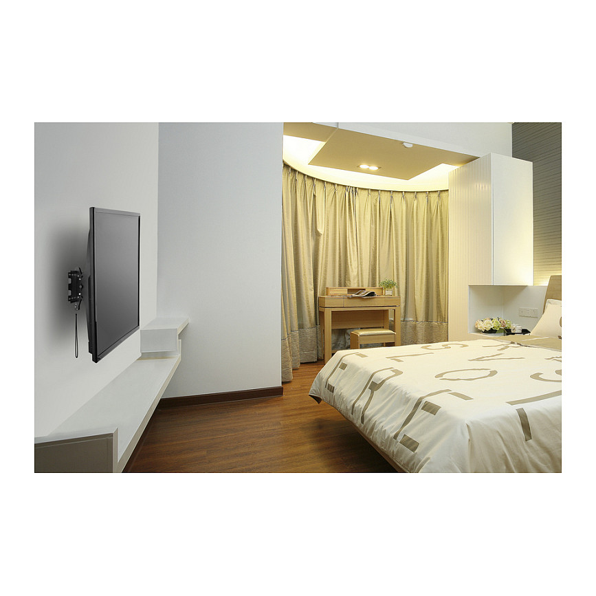 Zidni nosač za TV EQUIP 650314 za 60"-100" ekrane, do 100kg, nagibni i zakretni-8