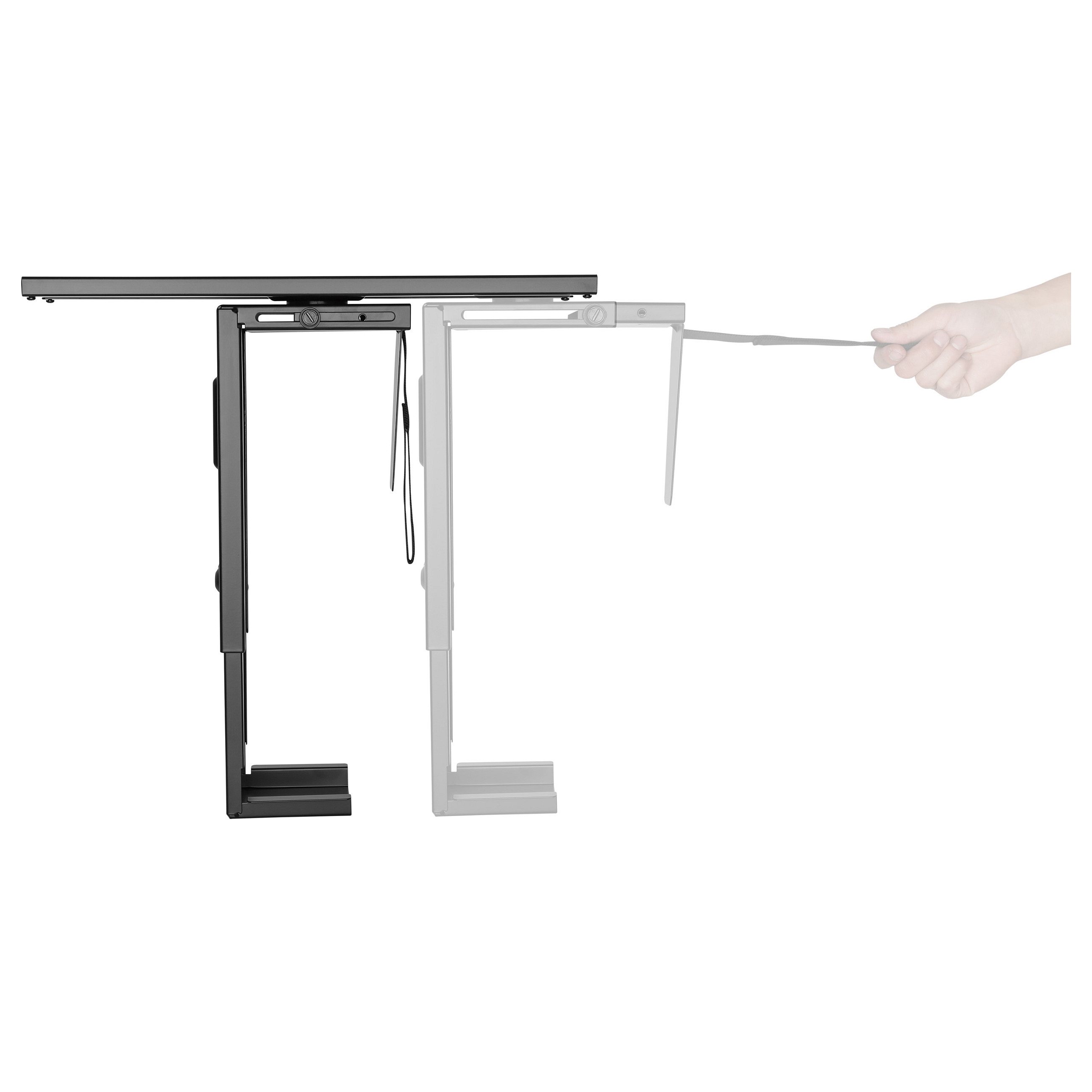 Nosač za PC kućište EQUIP 650600 podesivi podstolni 360° do 10kg-4