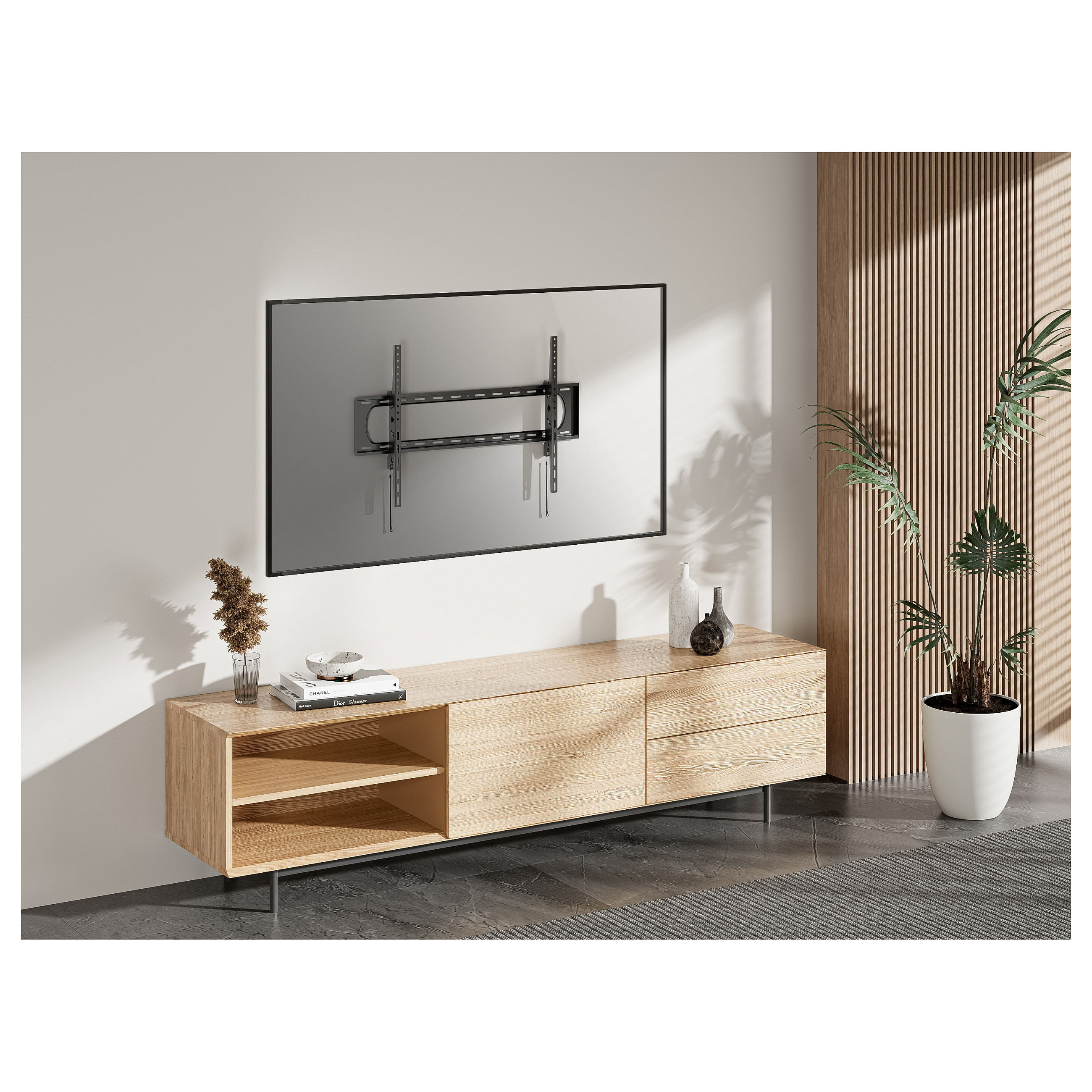 Zidni nosač za TV EQUIP 650316 (60"-120", nagibni, do 120kg)-7