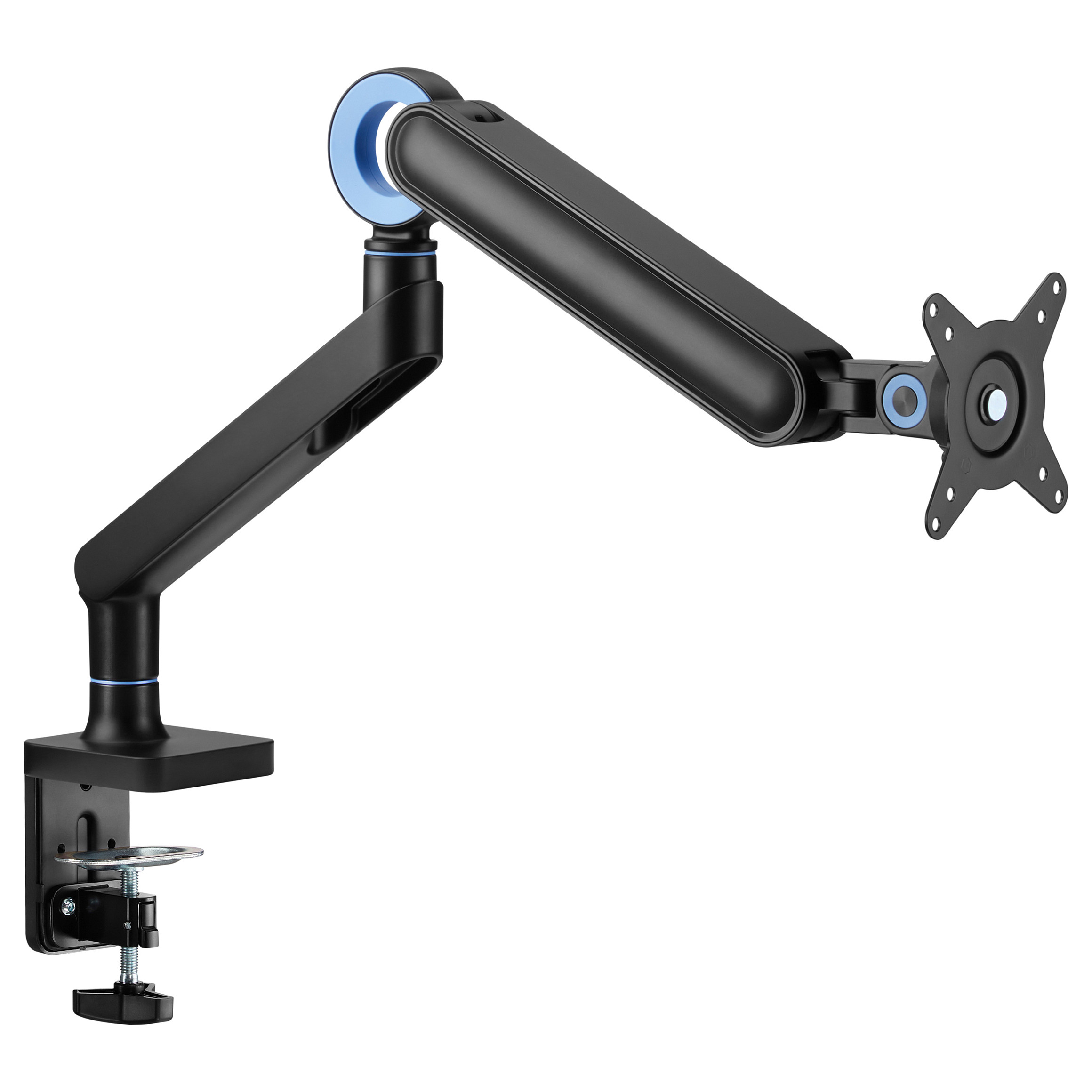 Stolni nosač za monitor EQUIP 650616, 17"-35", do 10.5kg, plinska opruga, crni
