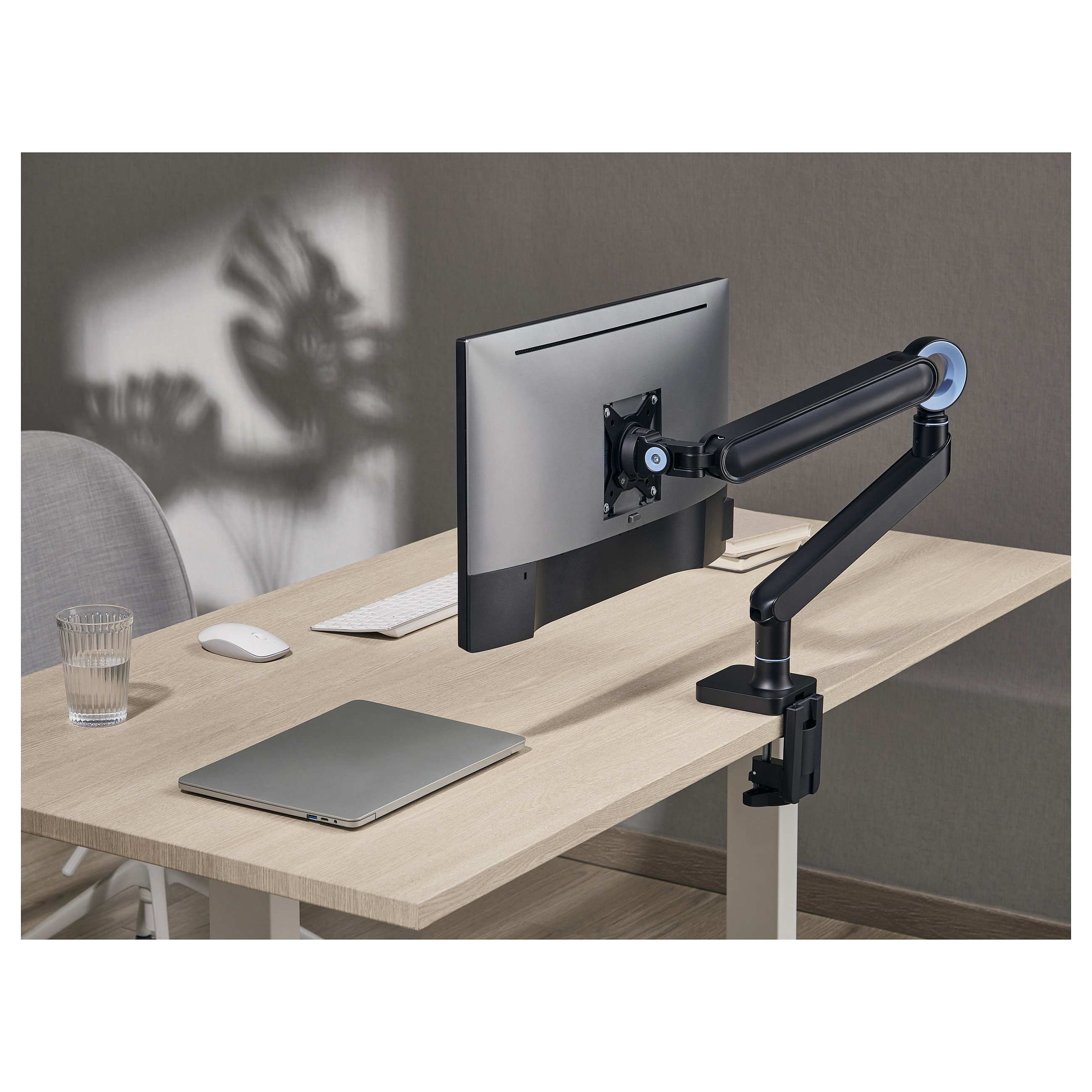 Stolni nosač za monitor EQUIP 650616, 17"-35", do 10.5kg, plinska opruga, crni-7