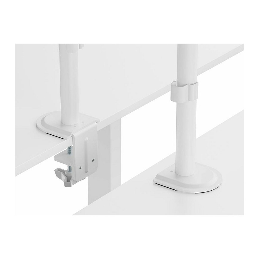 Stolni nosač za monitor EQUIP 650123, za 1 monitor 17"-32", do 9kg, bijeli-4