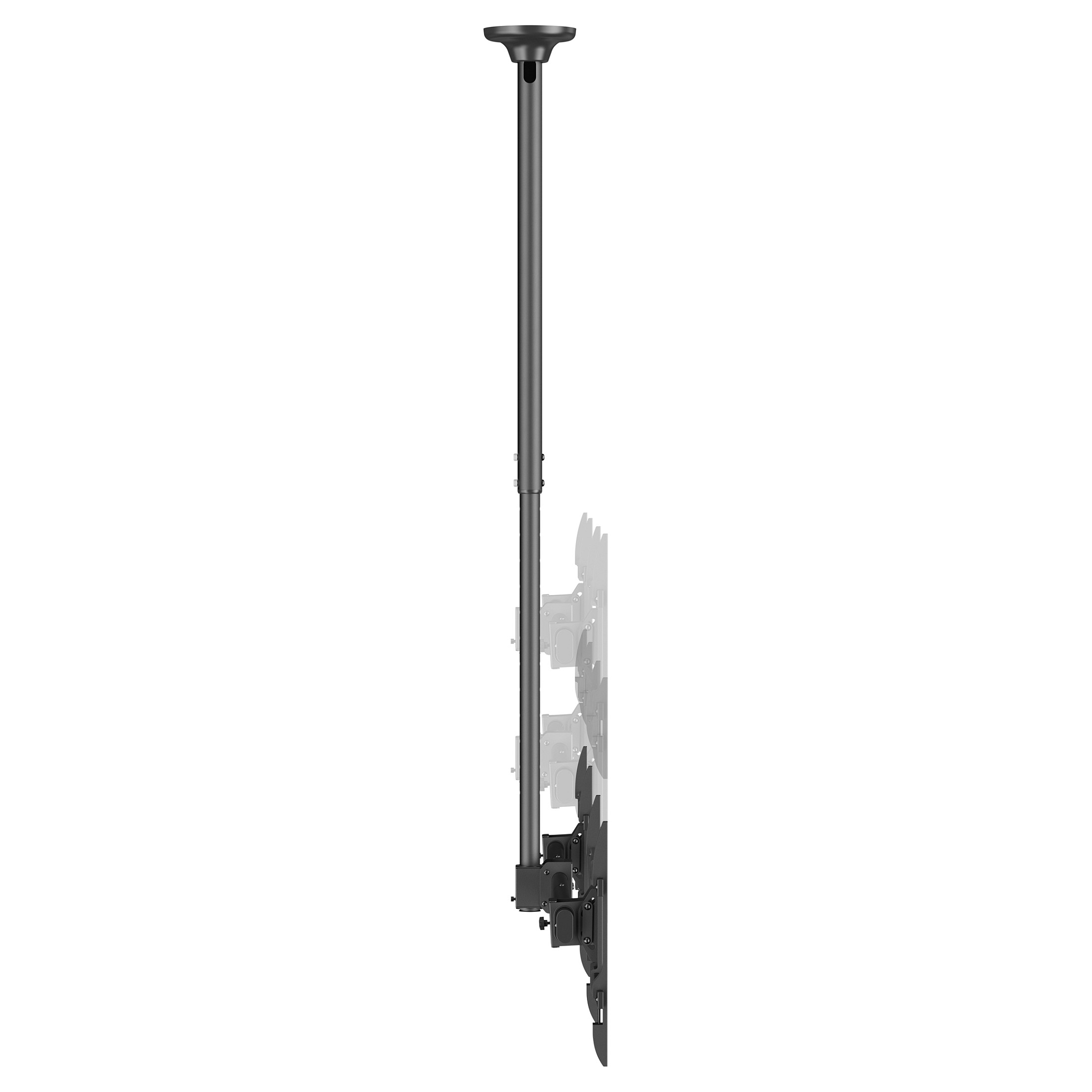 Stropni nosač za 2 TV-a EQUIP 650313, 32"-60", do 40kg-2