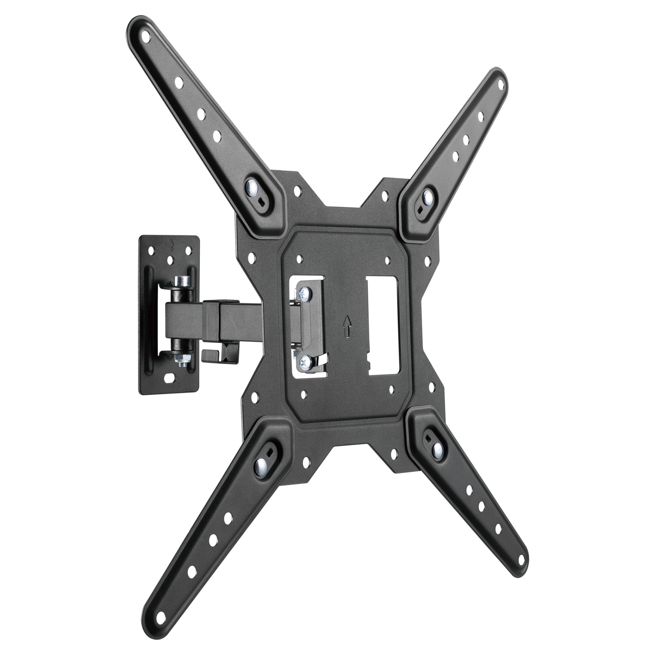 Equip Wandhalterung 23"-55"/1TFT V.bewegl. 1Gelenk 30Kg sw retail-0