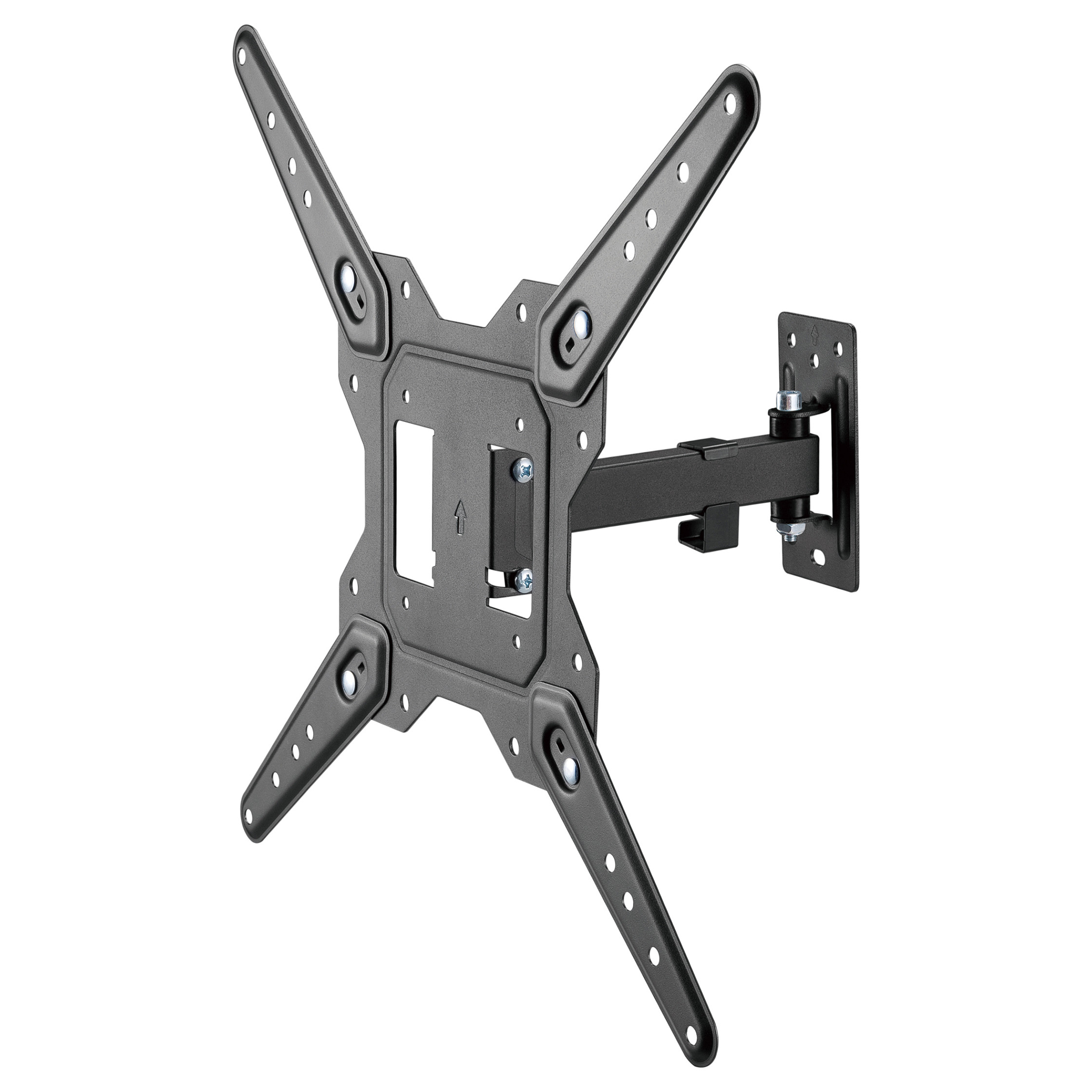 Equip Wandhalterung 23"-55"/1TFT V.bewegl. 1Gelenk 30Kg sw retail-1