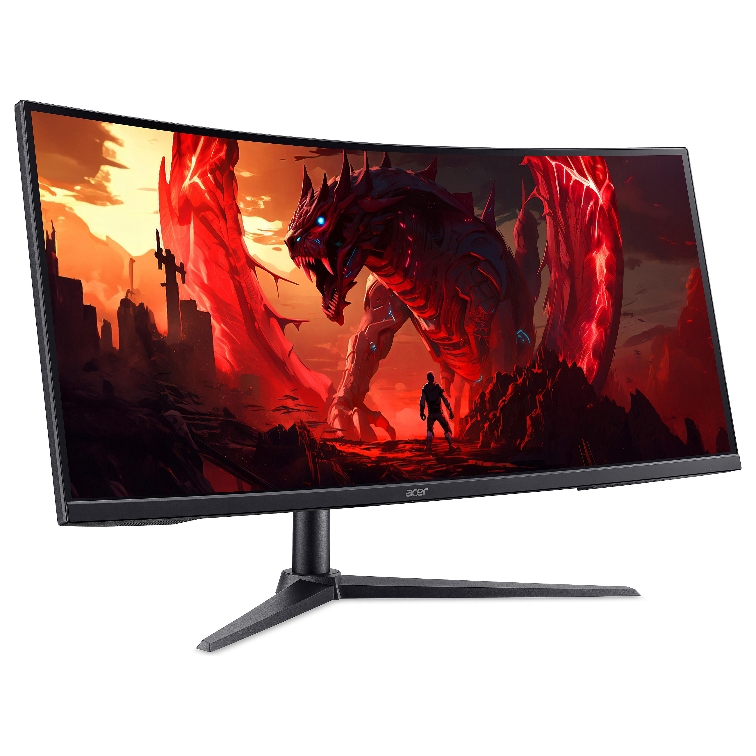 Monitor ACER Nitro XZ340CURW0b (34", UWQHD, VA, 165Hz, 1ms, Zakrivljeni)-1