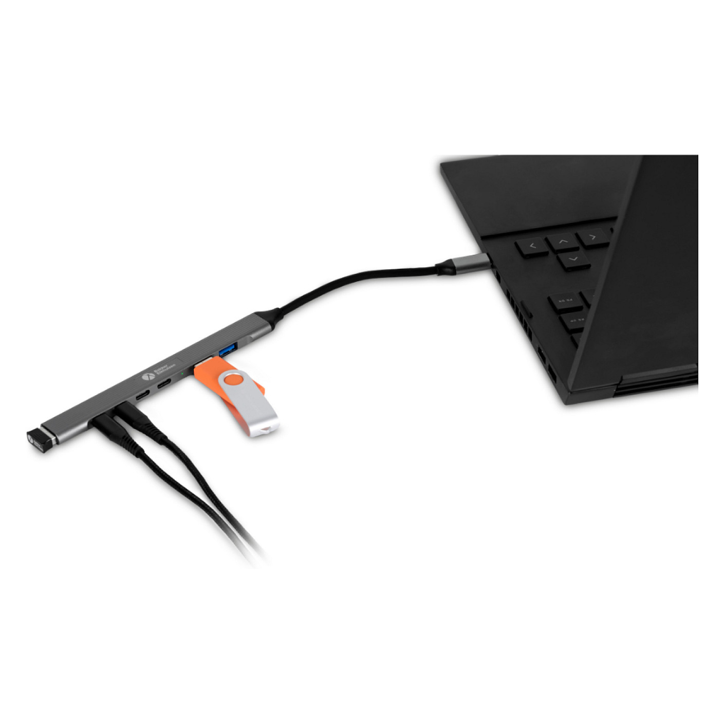 USB-C Hub BAKKERELKHUIZEN S-board 860 7-u-1 (3x USB-A, 4x USB-C)-3