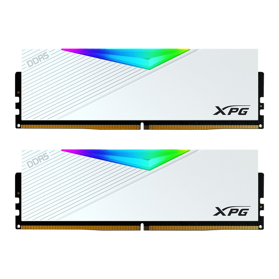 DDR5 RAM Memorija ADATA XPG LANCER RGB 64GB (2x32GB) 6000MHz CL30, bijela-0
