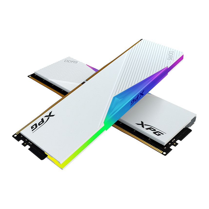 DDR5 RAM Memorija ADATA XPG LANCER RGB 64GB (2x32GB) 6000MHz CL30, bijela-5