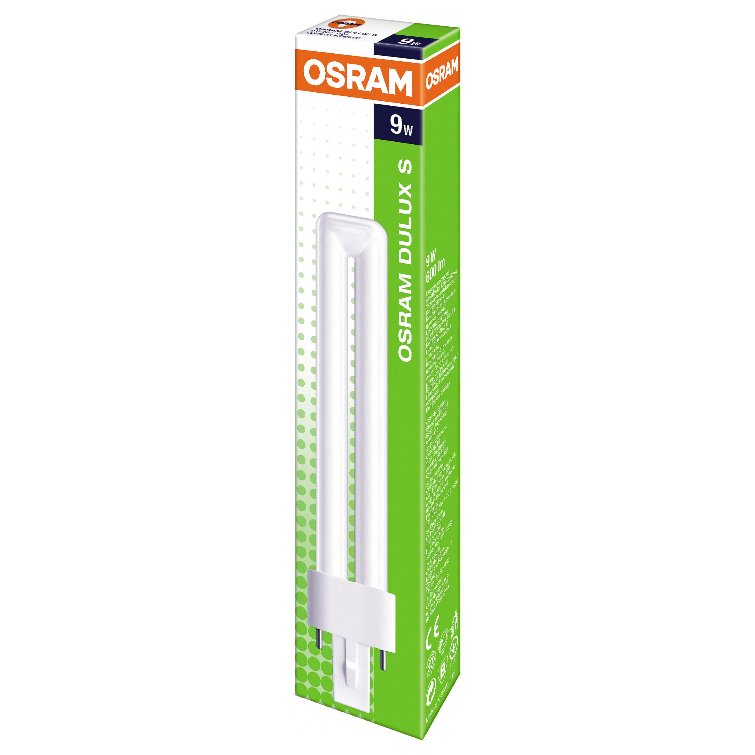 Štedna žarulja OSRAM DULUX S 9W/827 (G23, 2700K)-2