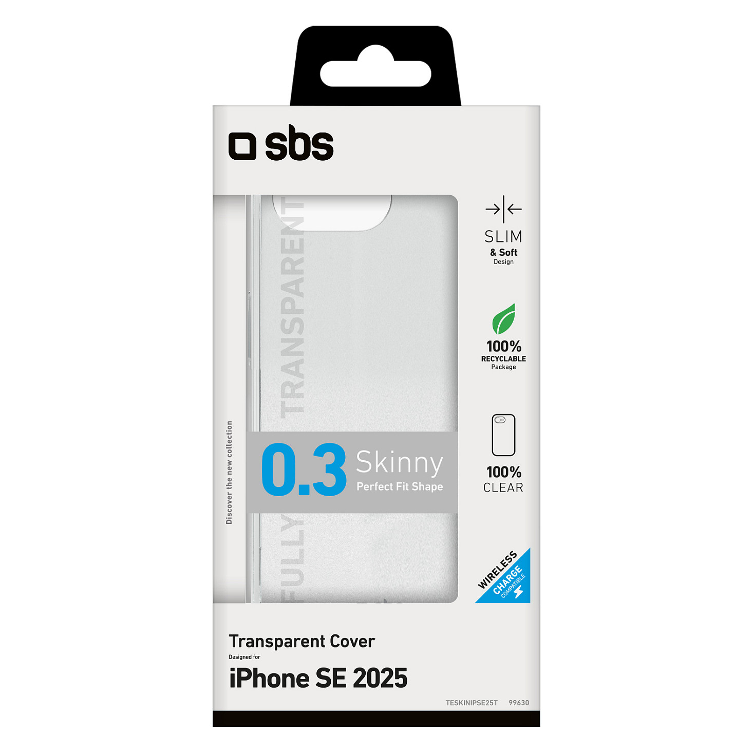 SBS Skinny Cover prozirna maskica za iPhone 16e-1