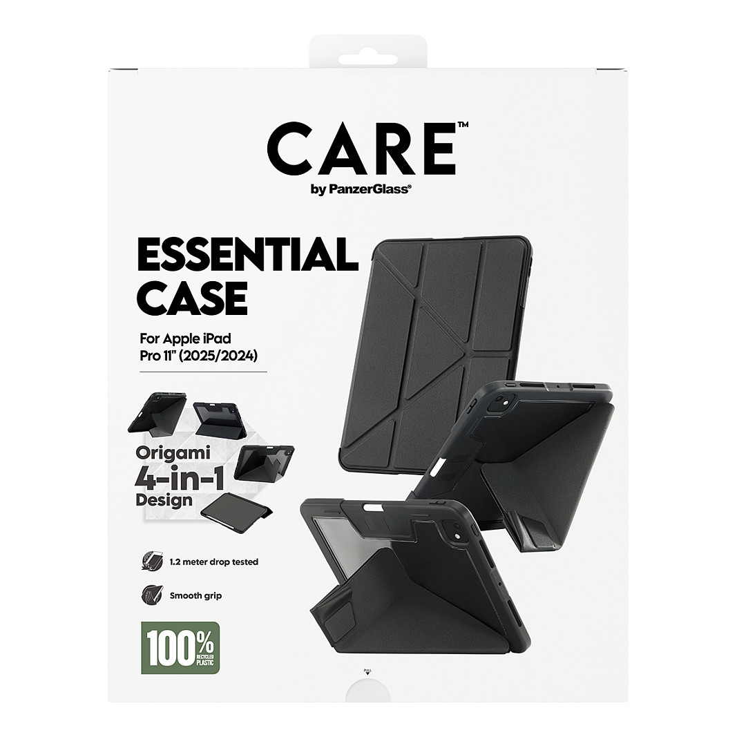 Zaštitna maska PANZERGLASS Care Essential Case za iPad Pro 11 (2024), crna-2