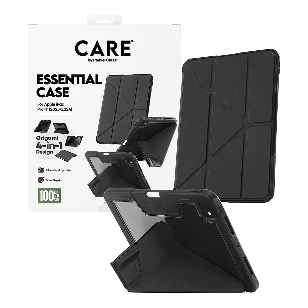 Zaštitna maska PANZERGLASS Care Essential Case za iPad Pro 11 (2024), crna-4