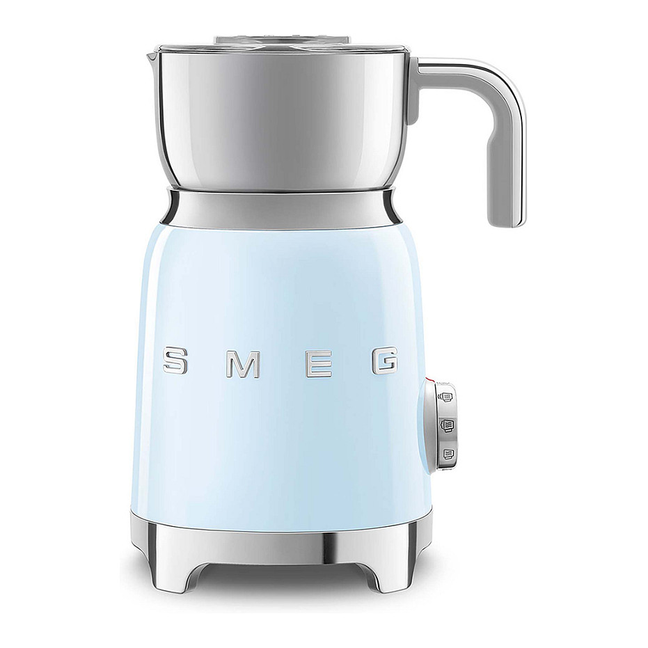 Pjenilica za mlijeko SMEG 50's Style MFF11PBEU, pastelno plava