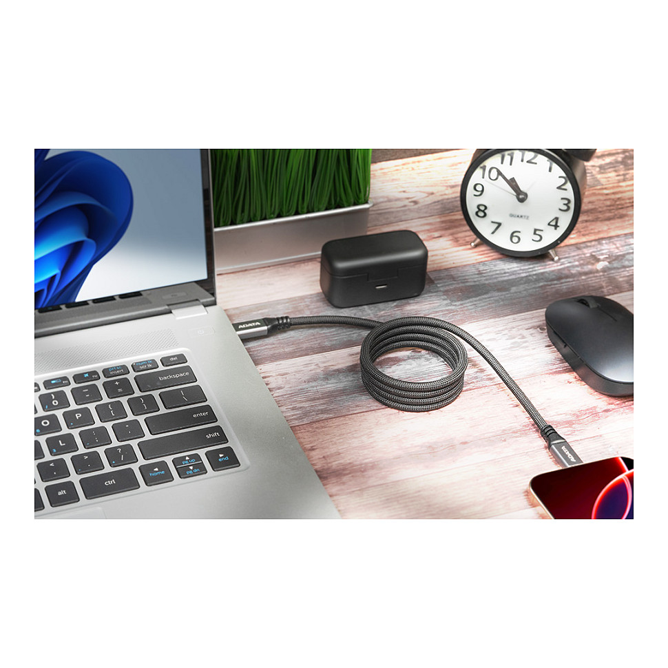 USB kabel ADATA Sync & Charge Magnetic USB-C 1m crni-2