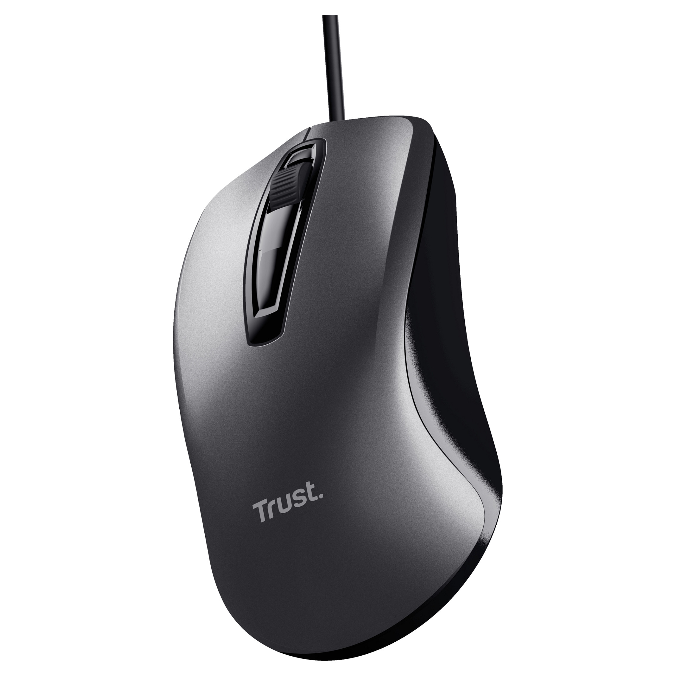 Miš TRUST Carve, žični, USB, crni-4