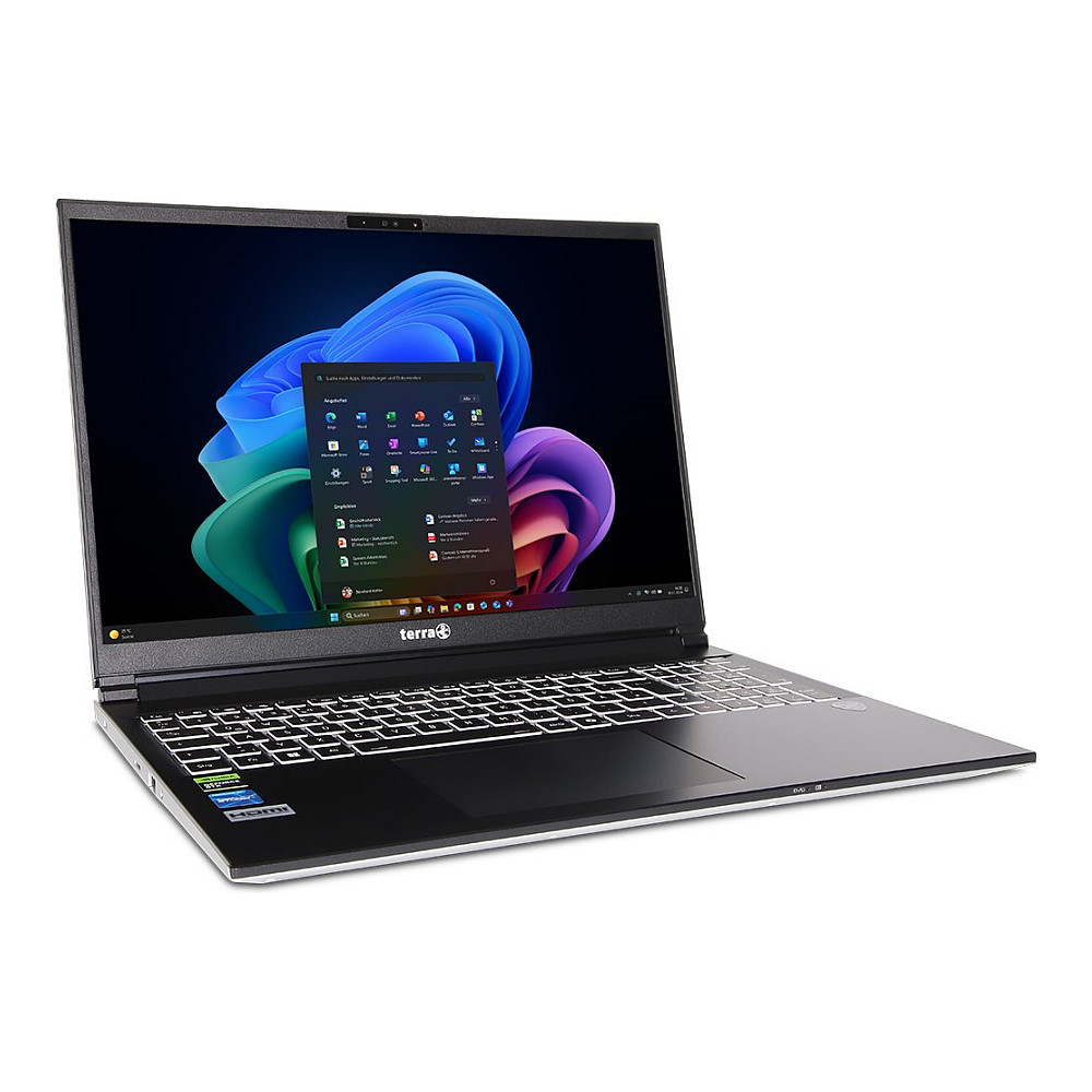 Laptop TERRA MOBILE GAMER ELITE 3A (15.6" QHD 240Hz, AMD Ryzen AI 9 365, 32GB RAM, 1TB SSD, GeForce RTX 4060 8GB, Windows 11 Home, Non-HR tipkovnica, crni)-0