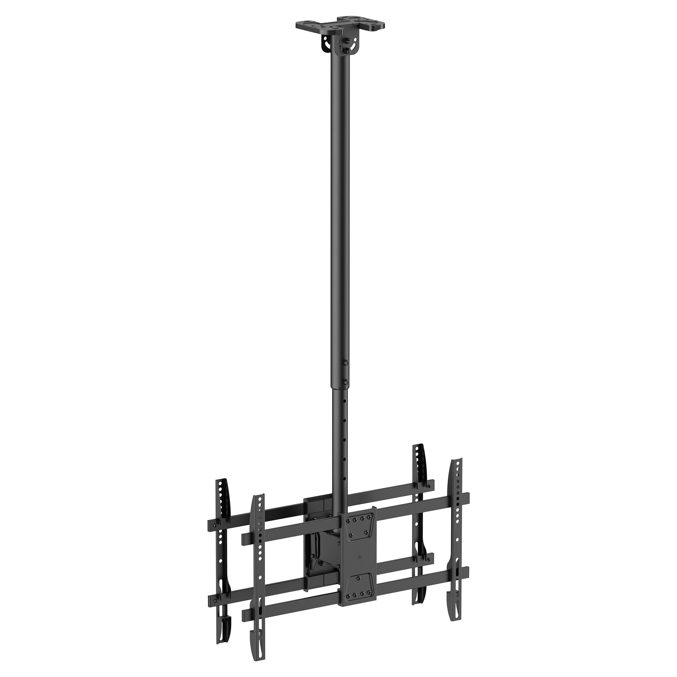 Stropni nosač za 2 TV-a EQUIP 650618, 43"-86", do 50kg po ekranu, Back-to-Back-0
