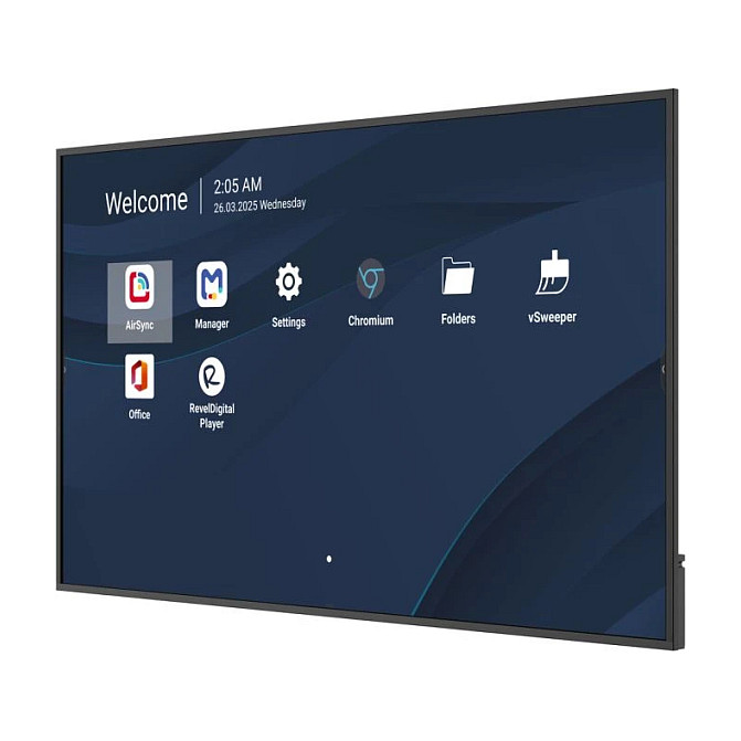 Profesionalni ekran VIEWSONIC CDE7514-2C (75", 4K UHD, 500 nits, Android 13, 16/7)-2