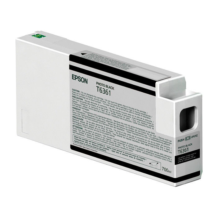 Tinta EPSON T636100 UltraChrome HDR, Photo Black, 700ml-0