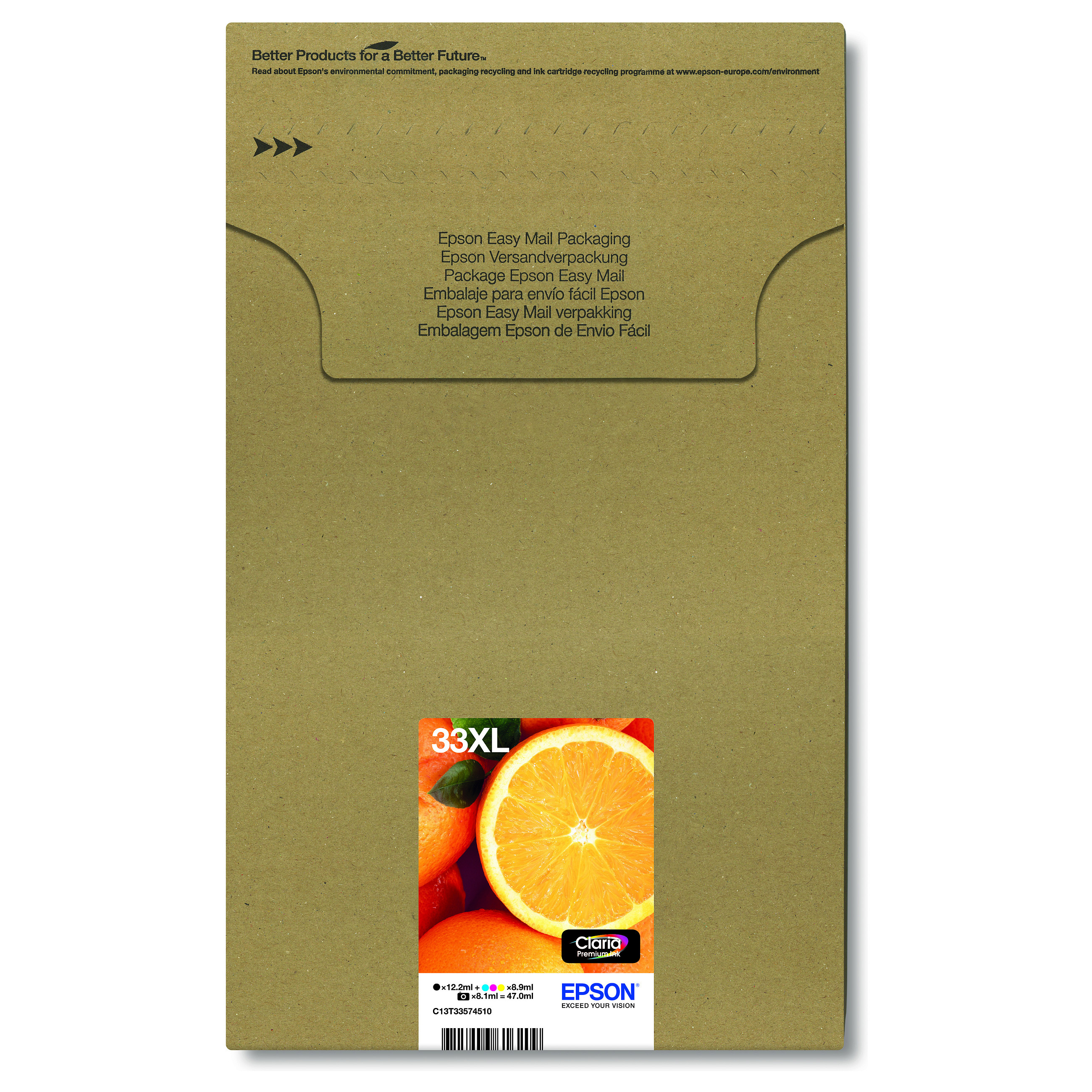 Tinta za printer EPSON 33XL Multipack (C13T33574510)-1