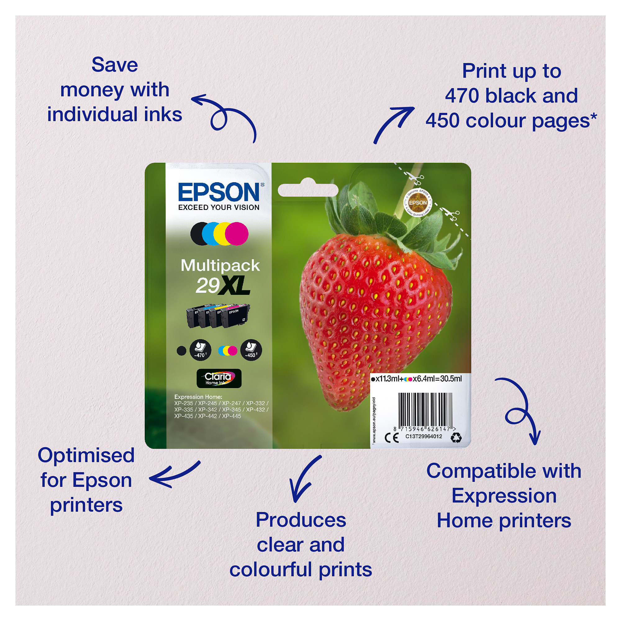 Tinta za printer EPSON 29 Multipack (C13T29864511)-7
