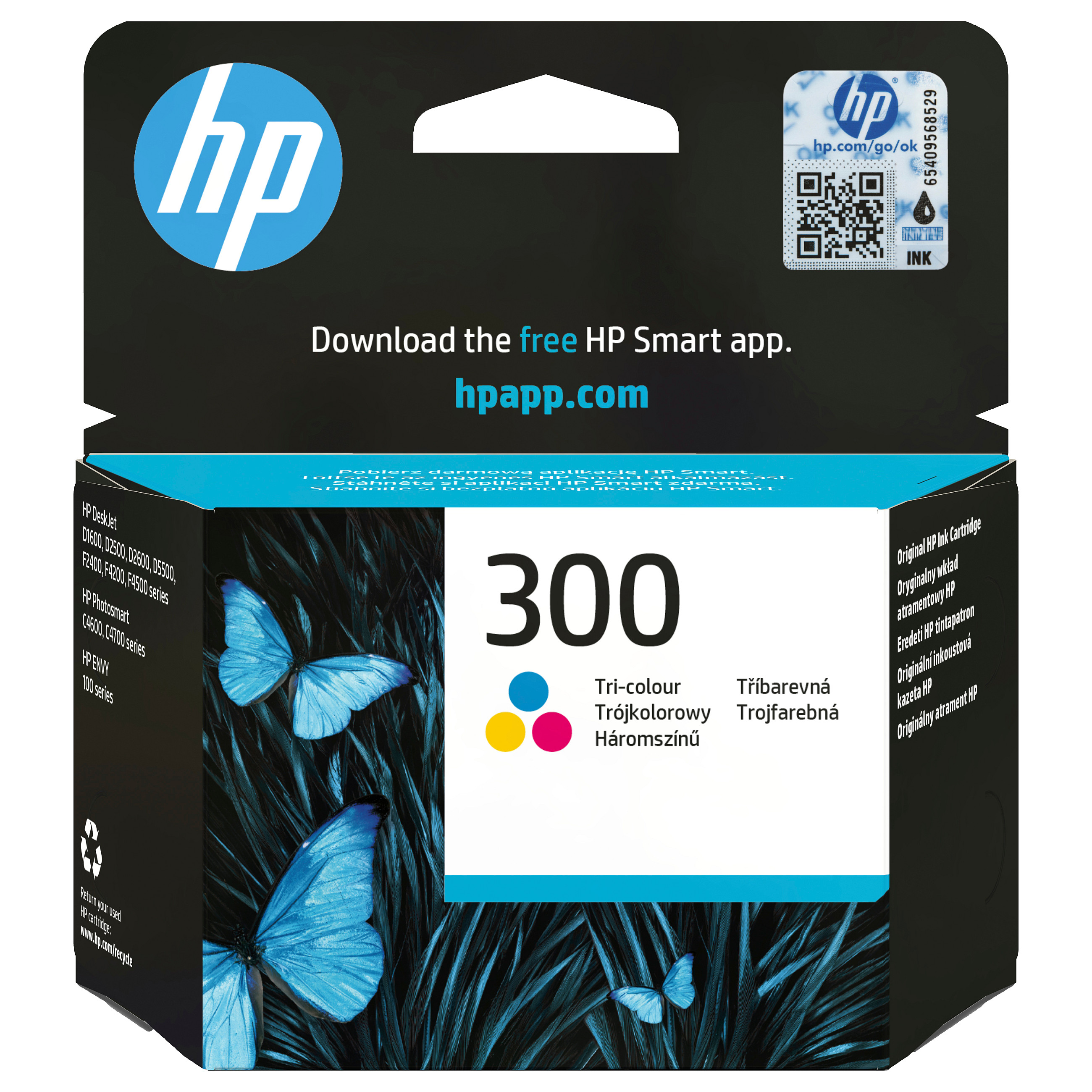 Originalna tinta HP 300 trobojna (CC643EE)