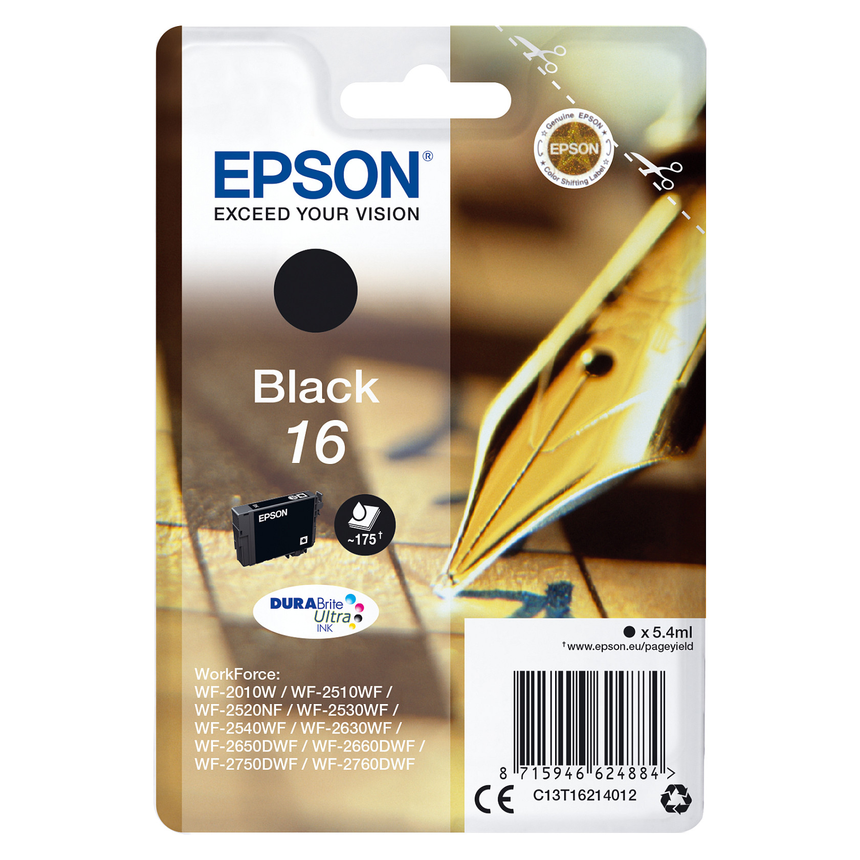 Tinta EPSON 16 crna (C13T16214012)-0
